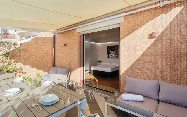 Beachfront Studio with Terrace by Wonderful Italy