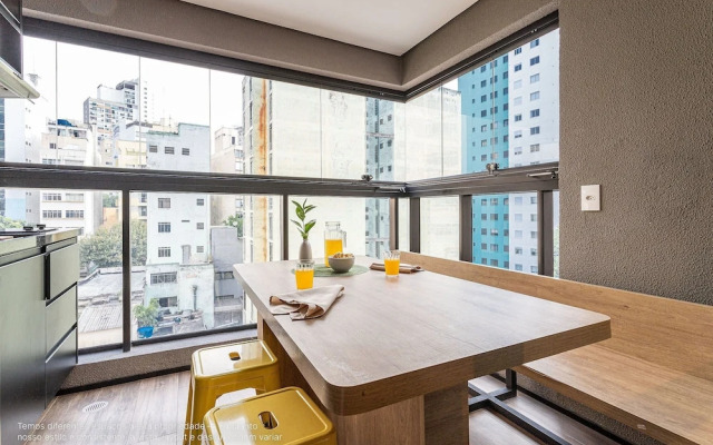 Share Consolação by Viva - Prédio completo na Consolação com piscina no rooftop próx ao Mackenzie