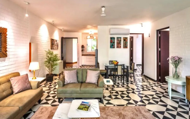 Modern Tropical 2bhk Near Beach Pool Garden