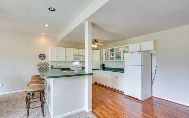 Dock Access + Lake View: Sunrise Beach Escape