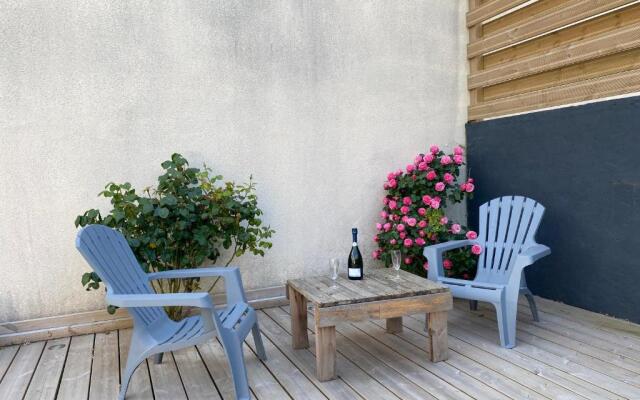 Champêtre - Gîte entièrement neuf à 100 mètres de la plage