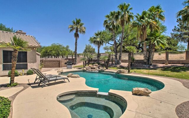 Chandler Retreat w/ Pool, Hot Tub & Grill!