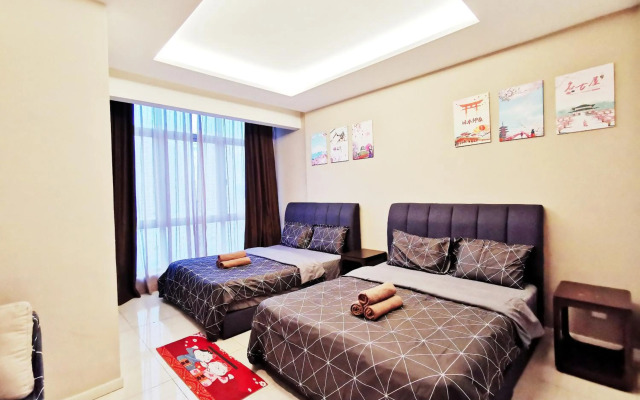 SKY POOL Designer Suite 2-7Pax at KL City