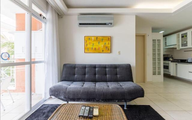 Férias Jurerê-apto 2 suítes para 6 pessoas VDI208