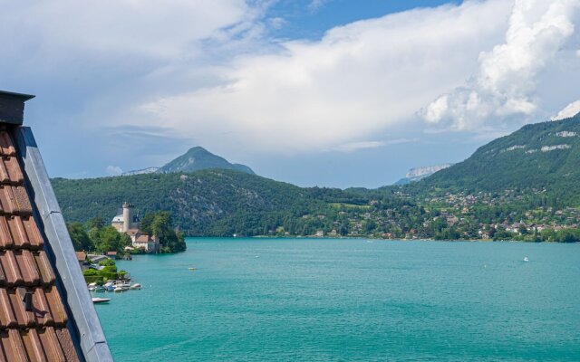 Balcon sur le lac Appartement privé