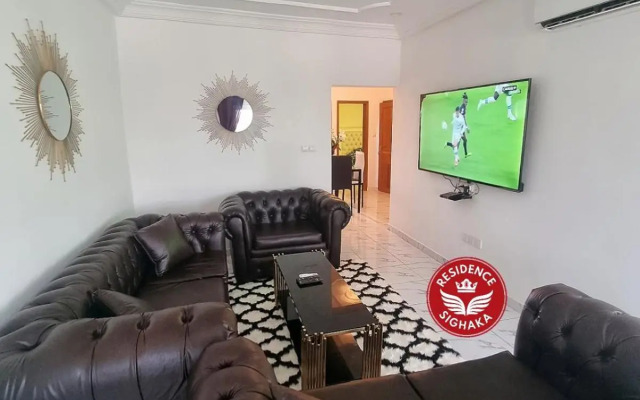 Résidence Sighaka - Suite Royale - WiFi, Gardien, Parking