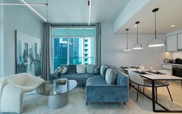 Stylish 2BR apt in Emaar Beachfront w Stunning sea Views - Hotel in ดูไบ - Photo 3