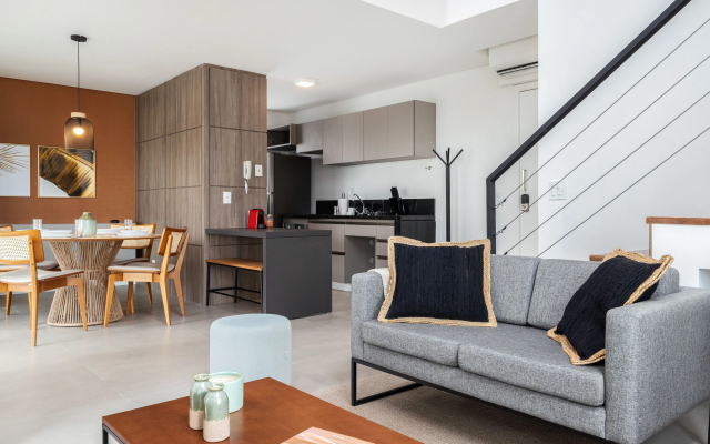 Duplex completo com terraço privativo | Jardim Paulista - Hotel in เซาเปาลู - Photo 3