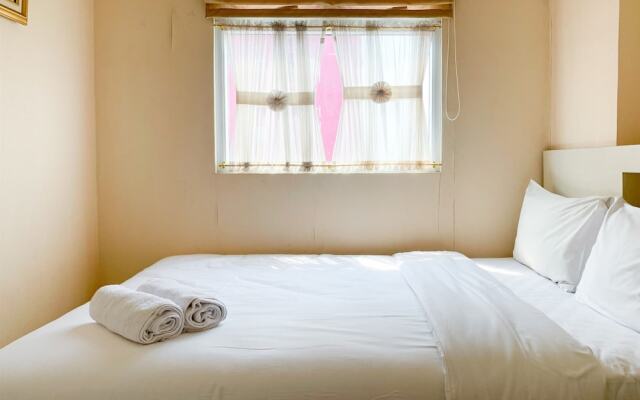 Modern Look And Comfortable 2Br Green Pramuka City Apartment