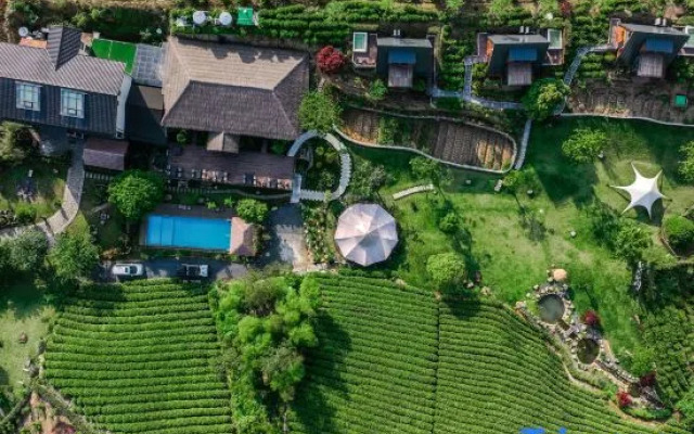 Anji Muyuan Mountain Villa Swimming Pool Coffee Family Vacation Stay