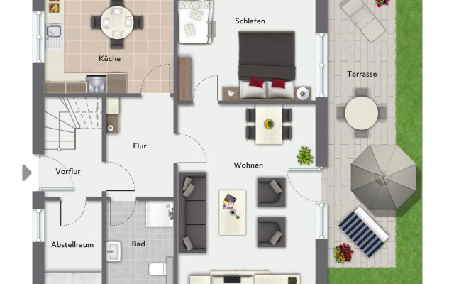 Ostseetraum Wohnung EG