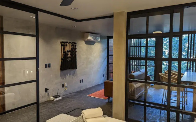 Jungle Loft in Aldea Zama l Pool l Grill