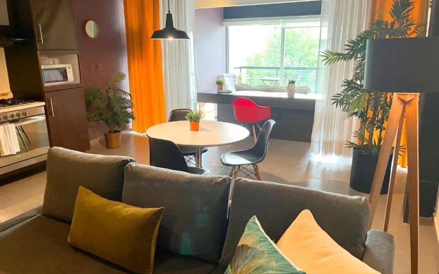 Trendy Suite With Terrace in Polanco