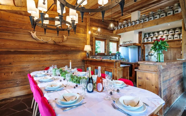 Luxueux Chalet Baron Meg ve vue Jaccuzi Pour 12