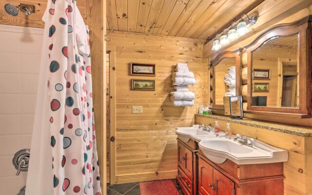 Wraparound Deck: Linville Mountain Cabin