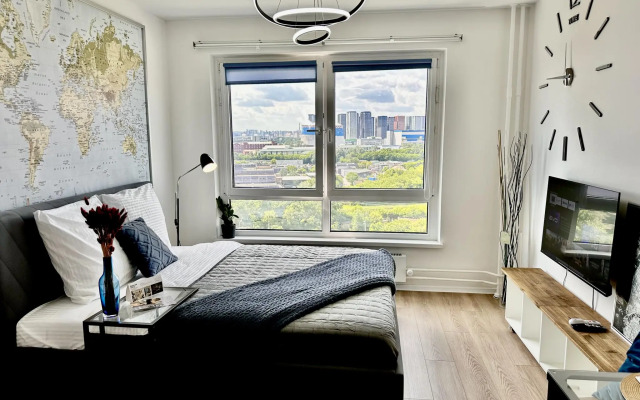 Moscow Apartment на улице Новохохловская 15 корпус 1