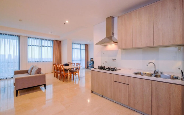 Spacious and Nice 3BR Apartment at Veranda Residence Puri