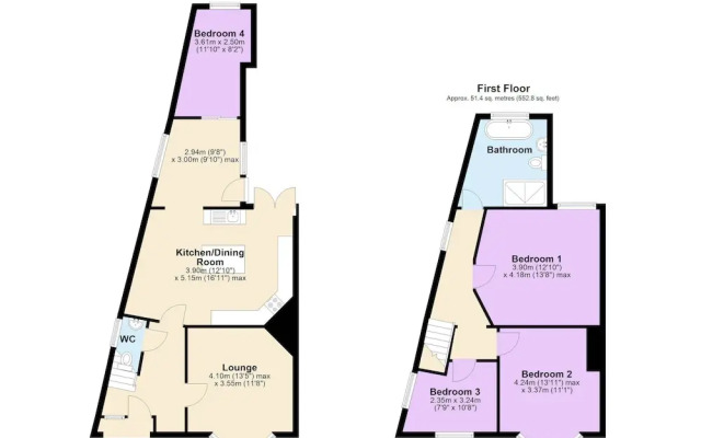 Sleeps7-pet&familyfriendly With Parking