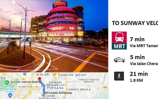 Private Jacuzzi Staycation at KL City 721