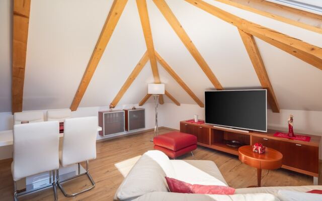 Romantic apartment in the attic