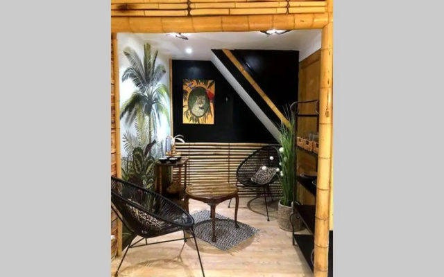 Appartement cosy avec baignoire balnéo