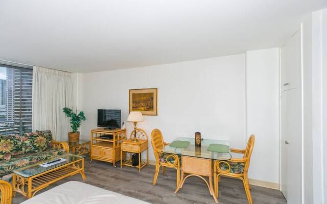 Ilikai Marina Studio City View Condos with Fully Equipped Kitchens & Free Wifi