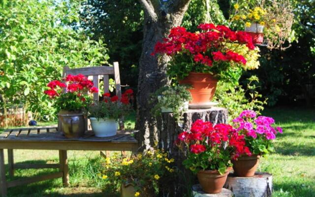 Ferienhaus mit Garten am Bodstedter Bodden