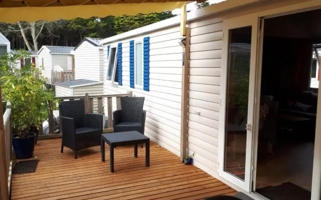 Mobilhome. casita camping du conguel