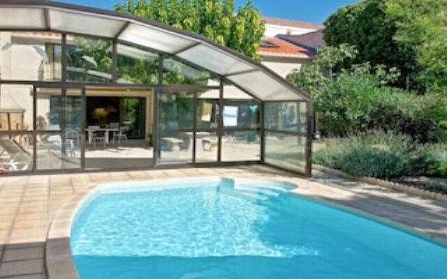 Apartment with One Bedroom in Marseillan, with Pool Access, Furnished Garden And Wifi - 6 Km From the Beach