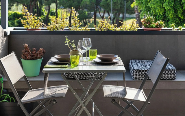 Design apartment with terrace