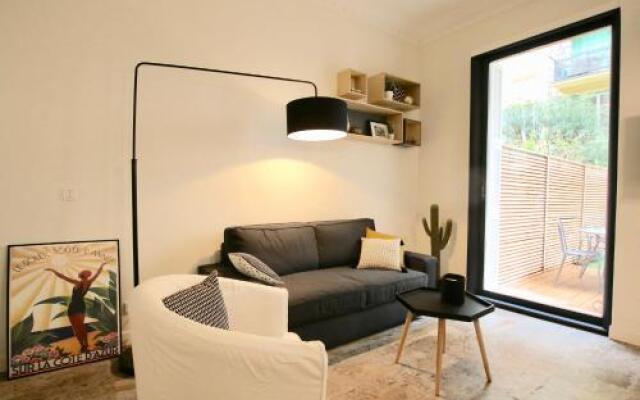 Bel Appartement Avec Jardin Hyper Centre Nice