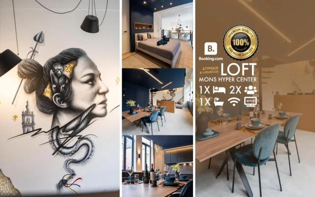 Atypique LOFT Mons City Center