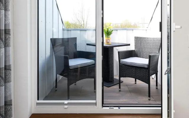 Ferienwohnung mit Balkon in Bensersiel
