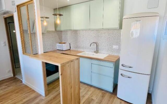 Suberbe T2 avec vue mer et piscine
