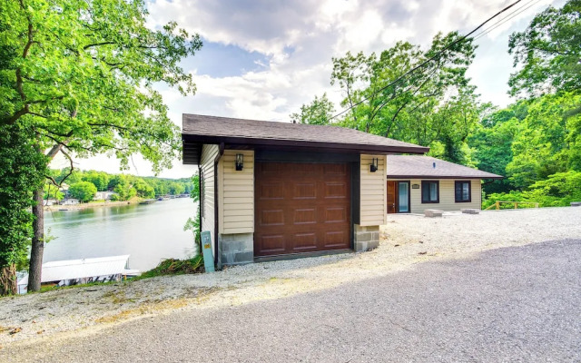 Waterfront Home w/ Views & Dock in Sunrise Beach!