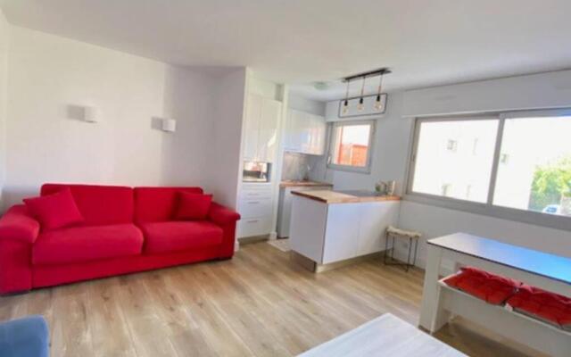 T2 Océan à 2 minutes à pied pour 4 + parking