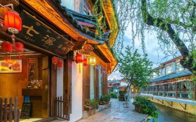 Seven stream boutique Inn (Linxi hotel, Lijiang) – Outside – Lijiang