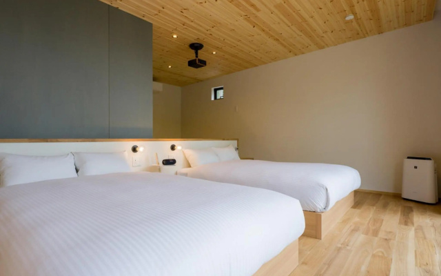 Rakuten STAY VILLA Aso Kurokawa -101 1LDK Capacity of 6 persons – Guest Rooms – Minamioguni