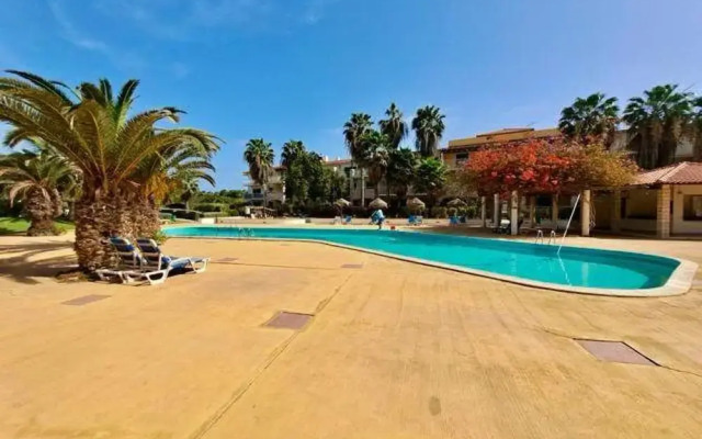 2bed-vila-verde Sal Cape Verde-balcony-pool
