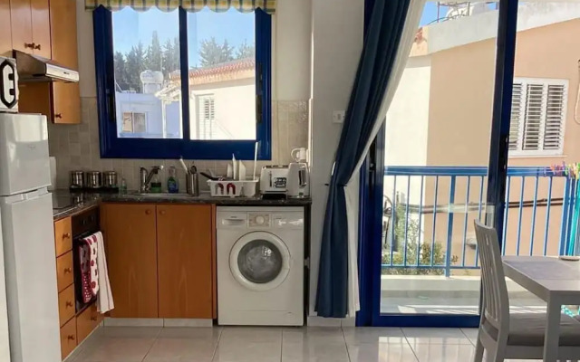 Paphos Blue Tasteful Apartment Complex Pool View
