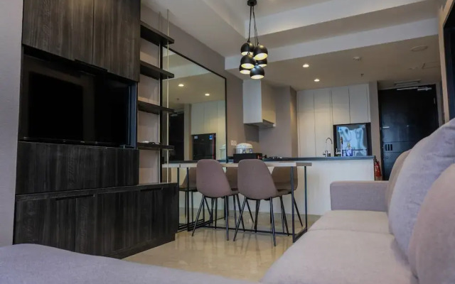 Fully Furnished 1BR at The Branz BSD Apartment