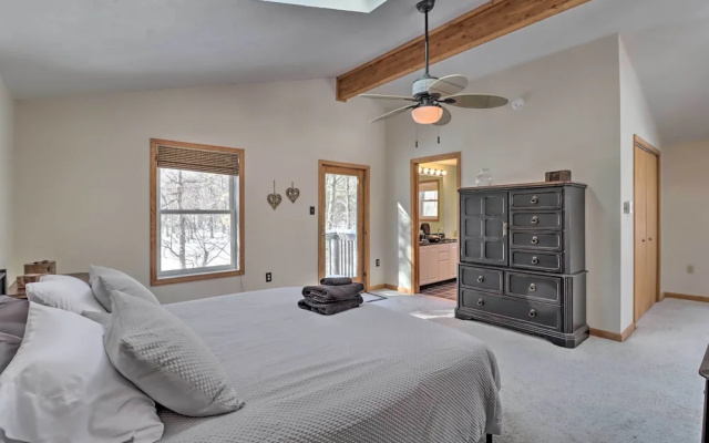 Deck, Pool, Trails Access: Pocono Family Home!