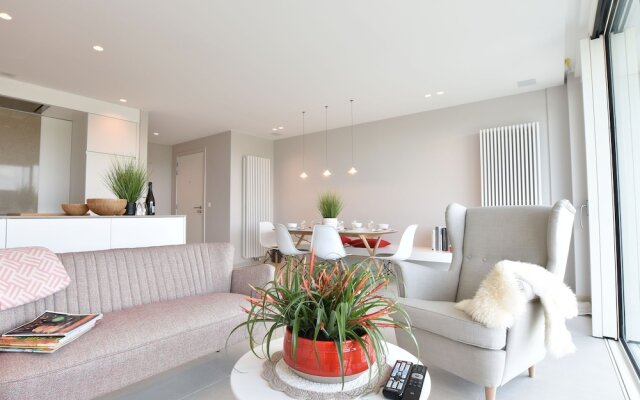 Modern Apartment in Bredene With Balcony