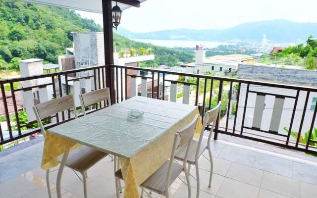 4BR Sea View Pool Villa at Patong Hill