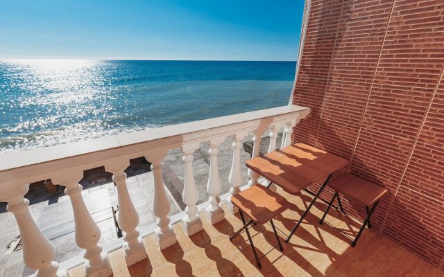 Sea outside window