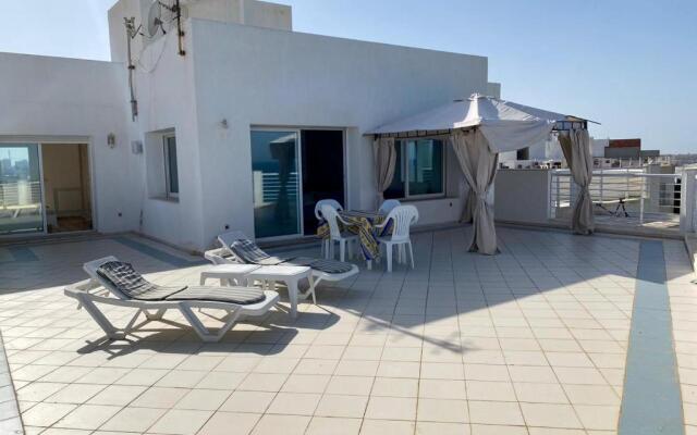 Appartement vue sur mer Penthouse 3 chambre
