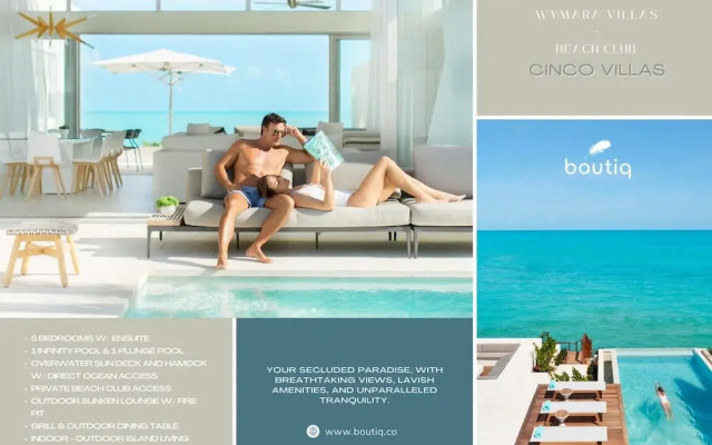 Oceanfront Luxury Villa Infinity Pool w Slide