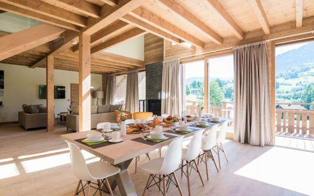 Chalet in Megeve With Mont-blanc Views