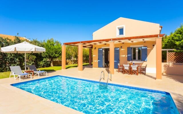 Nafsika Beach House Large Private Pool Walk to Beach Sea Views A C Wifi Car Not Required - 1880