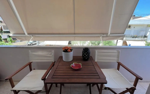 Cozy 1 Bd Apt in Therisos with Balcony